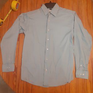 Calvin Klein boys 14 button up shirt